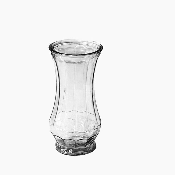 GP4024CLR 9.75'' X 4'' FLAIR TOP VASE (CS 12)